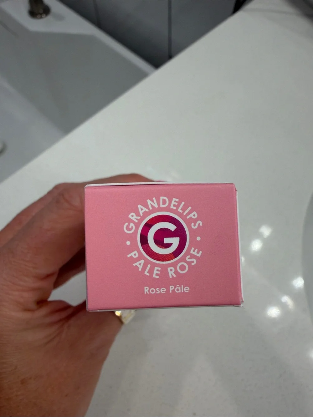 GrandeLIPS Hydrating Lip Plumper Gloss – Pale Rose